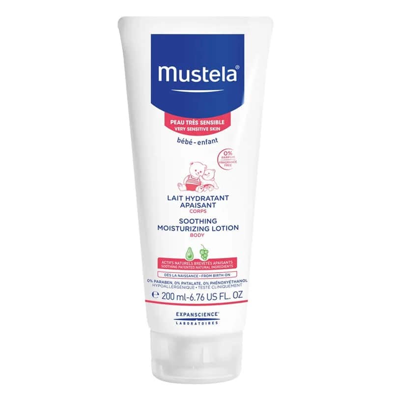 Успокаивающий увлажняющий лосьон Mustela 200 мл