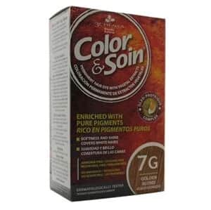 Краска для волос Color And Soin 7 г Золотистый блондин
