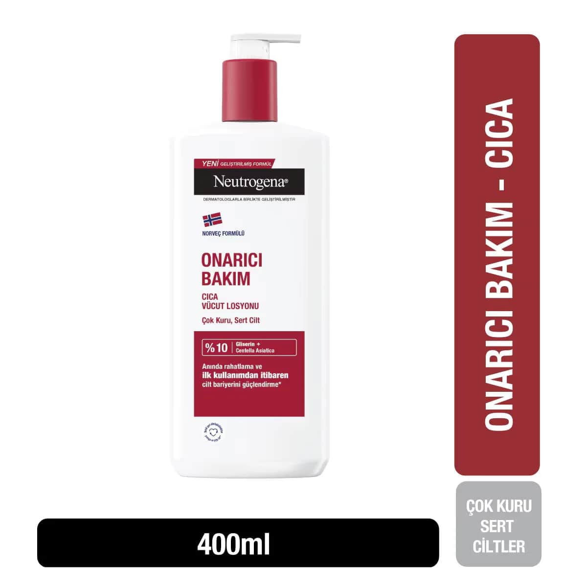 Лосьон для тела Neutrogena Интенсивное восстановление Сика 400 мл