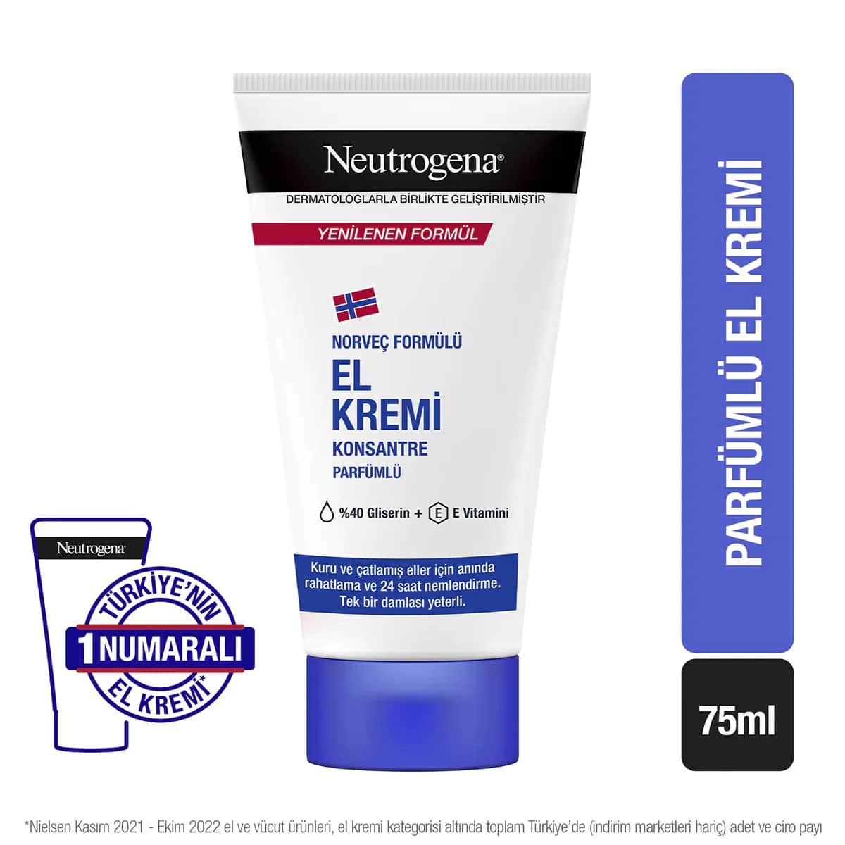 Крем для рук Нивея парфюмированный 75 мл от Neutrogena