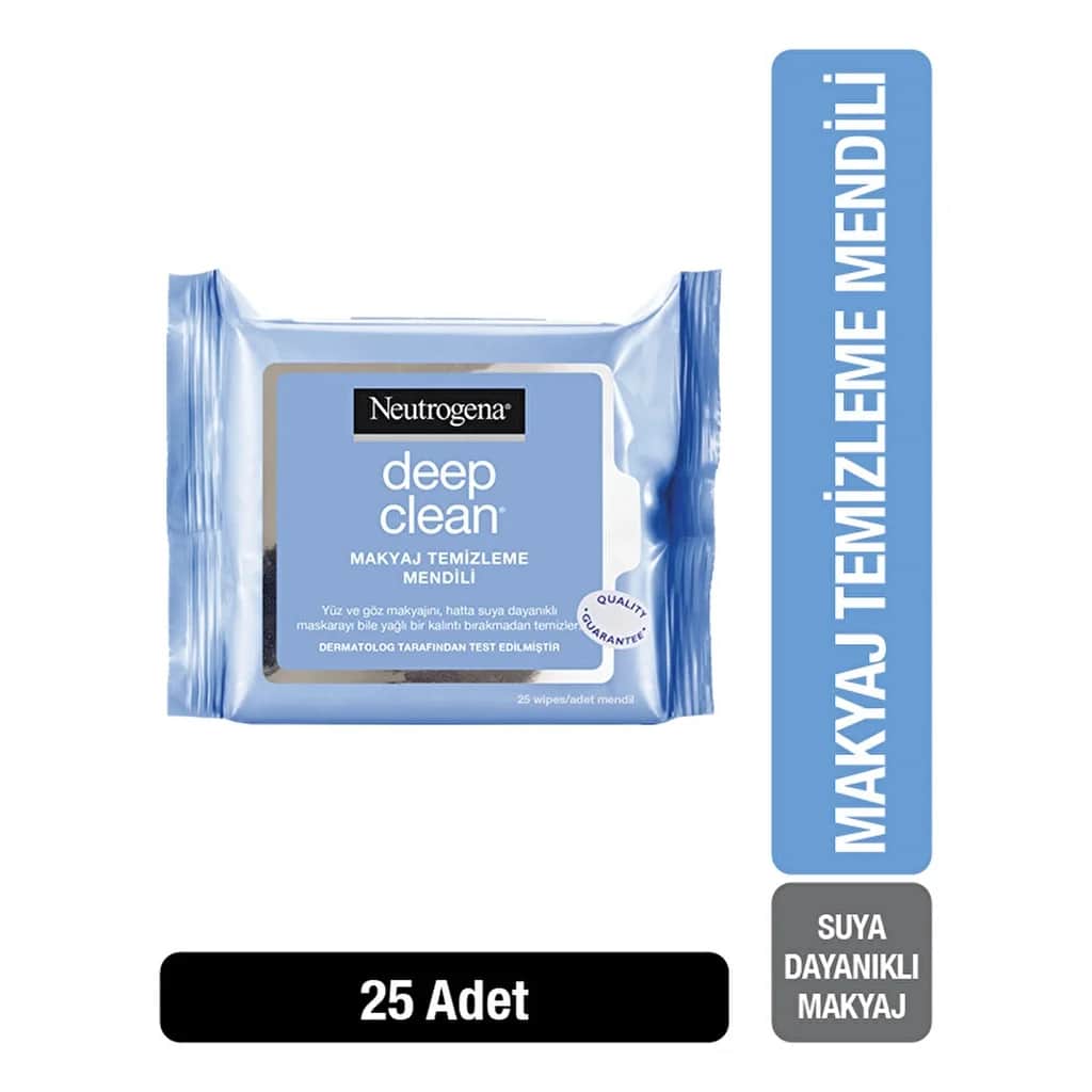 Салфетки для снятия макияжа Neutrogena Глубокое очищение 24 шт.