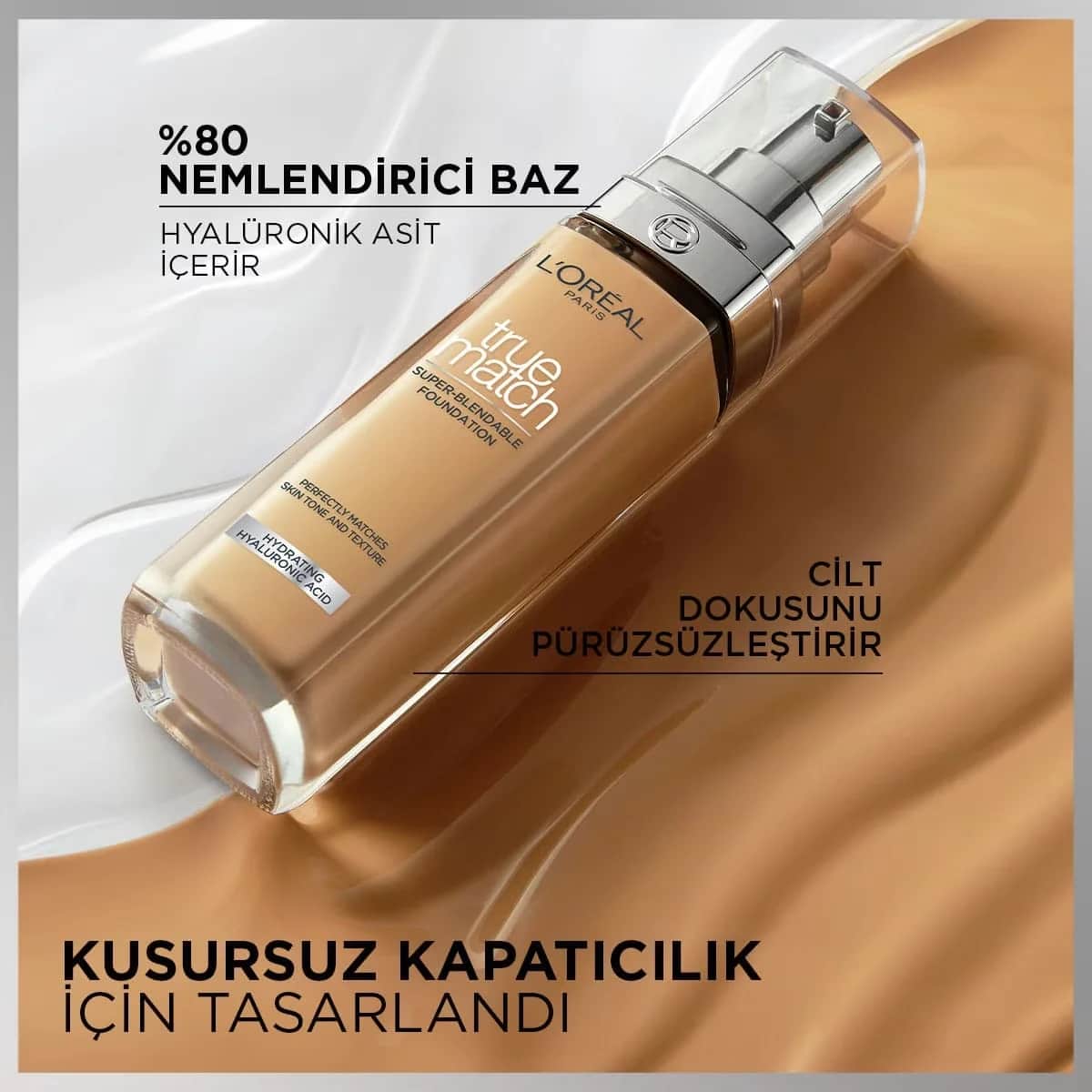 Тональный крем L'Oréal Paris True Match Caring 30 мл - 3.d-3.w Теплый Дорé