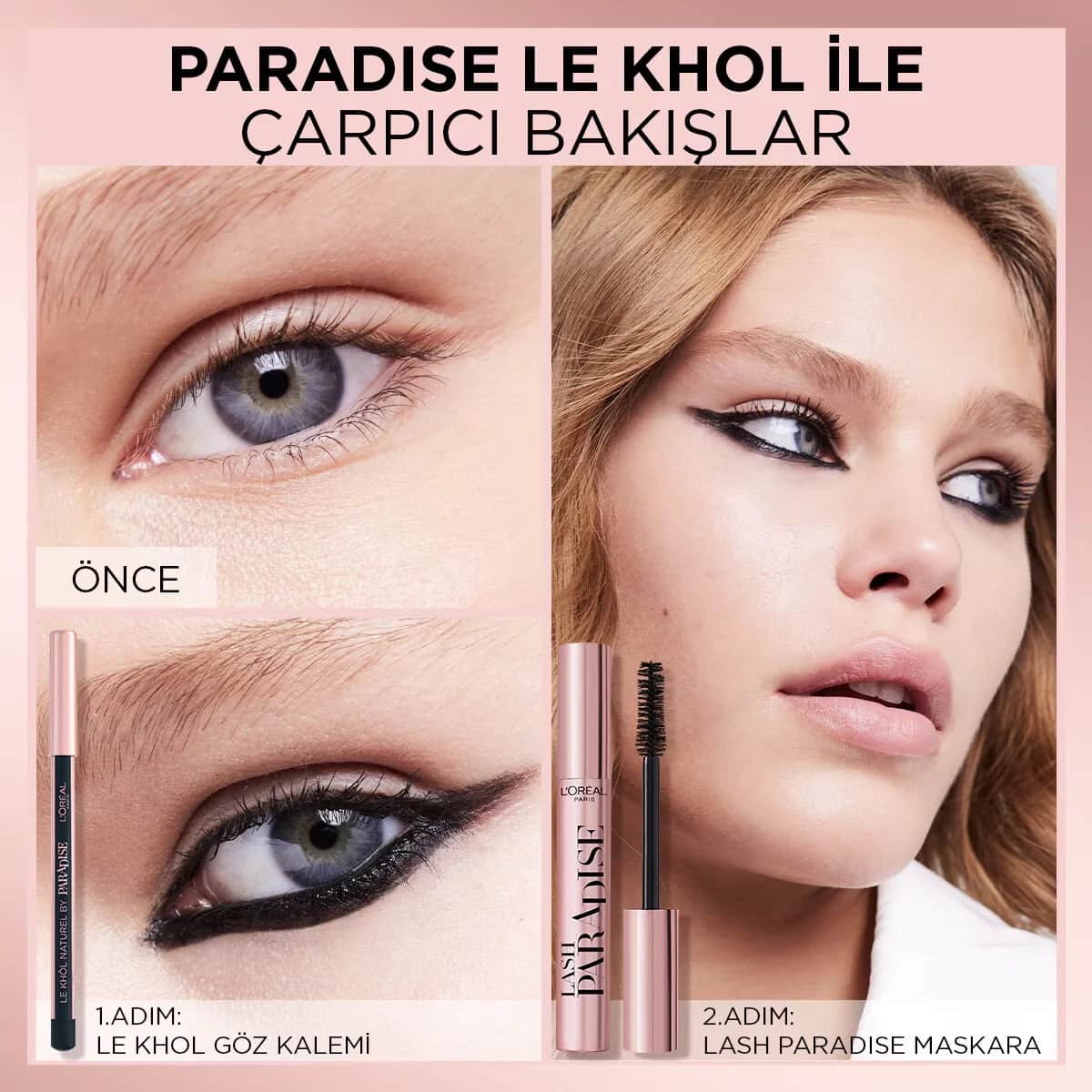 Карандаш для глаз L'Oréal Paris Paradise Le Khol - 102 чистый эспрессо