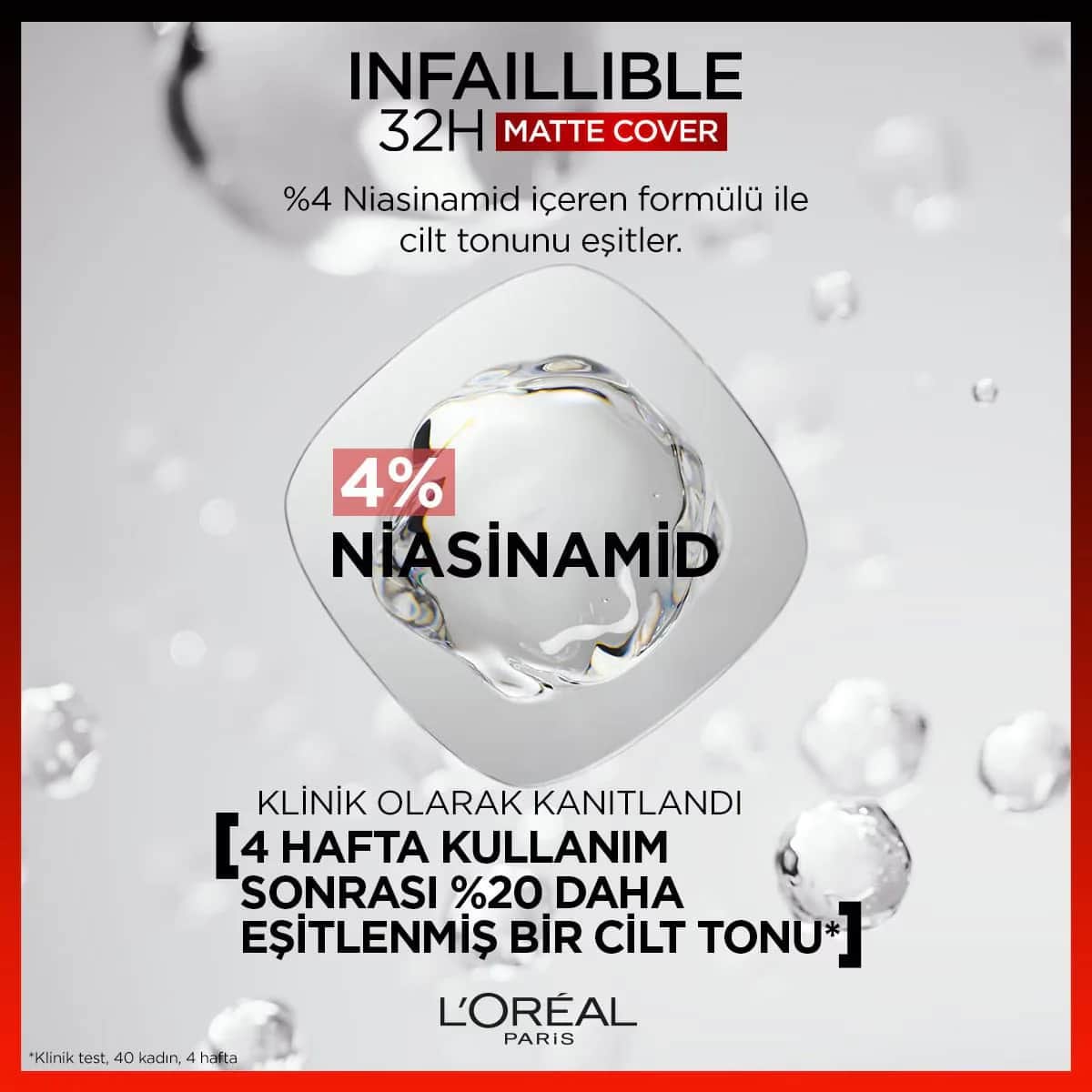 L'Oréal Paris Infaillible 32 ч Матовая основа с высоким покрытием - 155 холодный подтон 30 мл