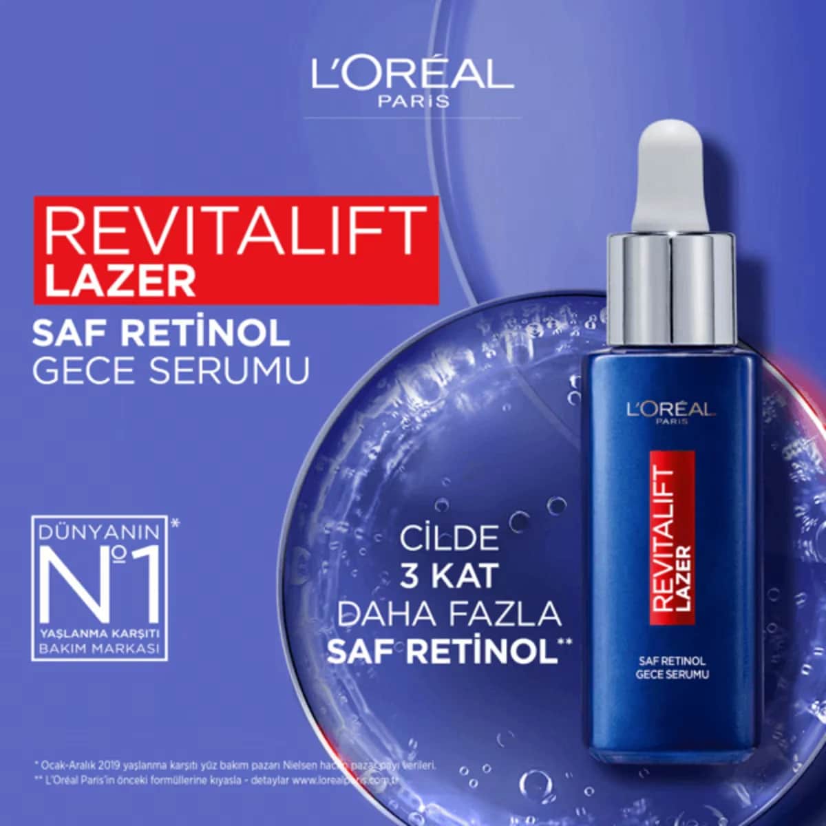 Сыворотка для лица L'Oréal Paris Revitalift Laser с чистым ретинолом 30 мл от L'Oréal Paris
