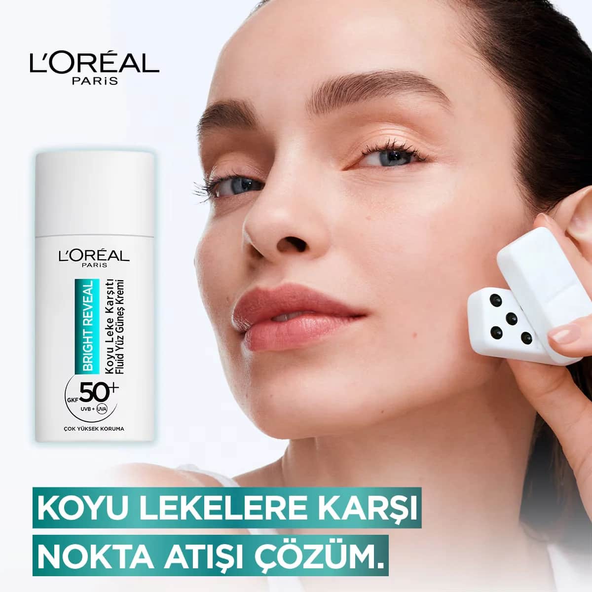 Крем для лица солнцезащитный L'Oréal Paris Bright Reveal SPF 50 50 мл