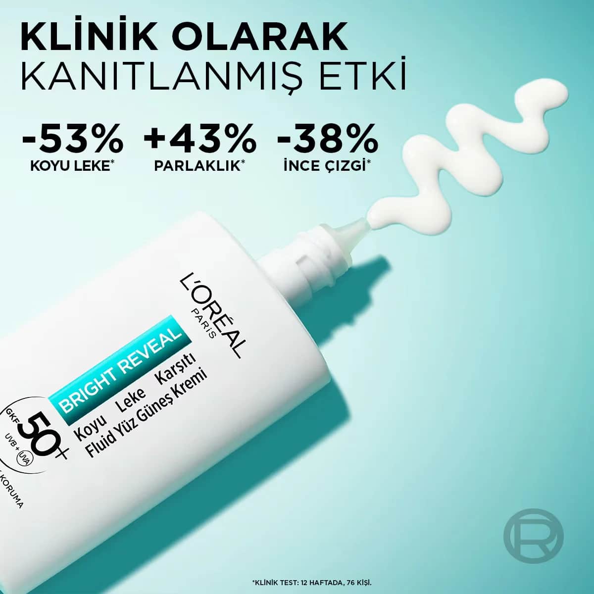 Крем для лица солнцезащитный L'Oréal Paris Bright Reveal SPF 50 50 мл