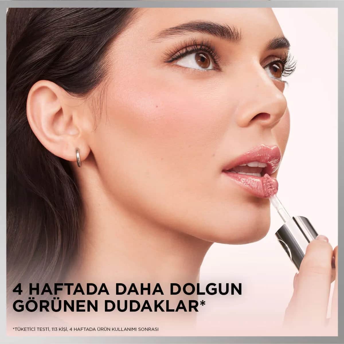L'Oréal Paris Пухлые амбиции Гиалуроновое масло для губ Увлажняющий блеск для губ 641 Латте Гласé