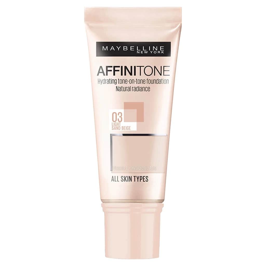Тональный крем Maybelline New York Affinitone 03 светлый песочный бежевый