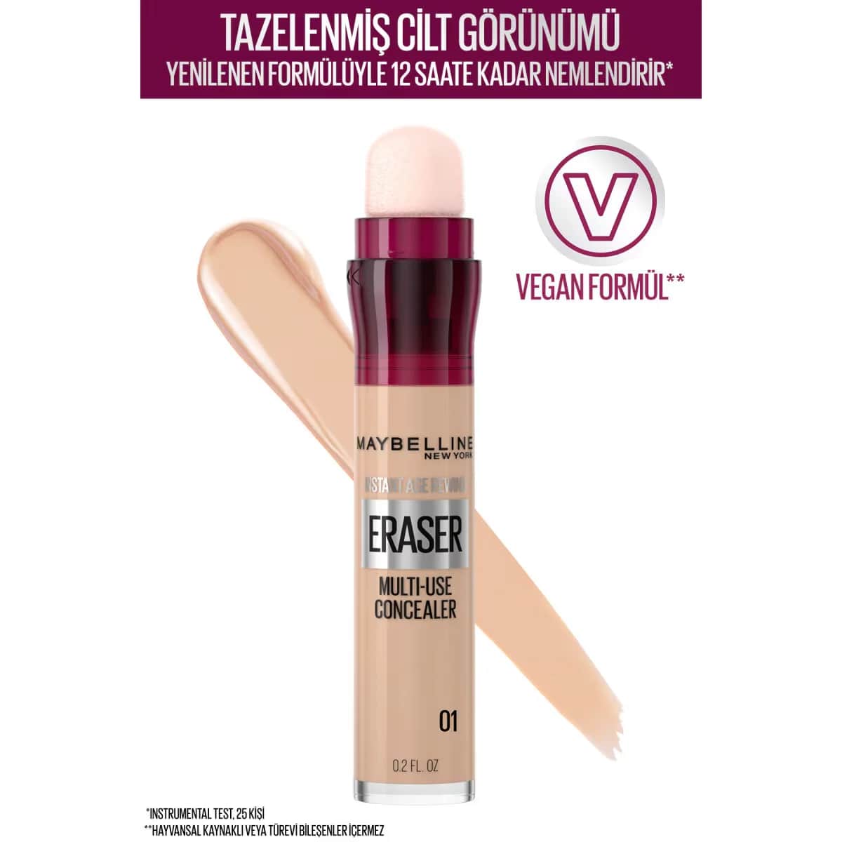 Консилер Maybelline New York Instant Anti Age Eraser 01 светлый