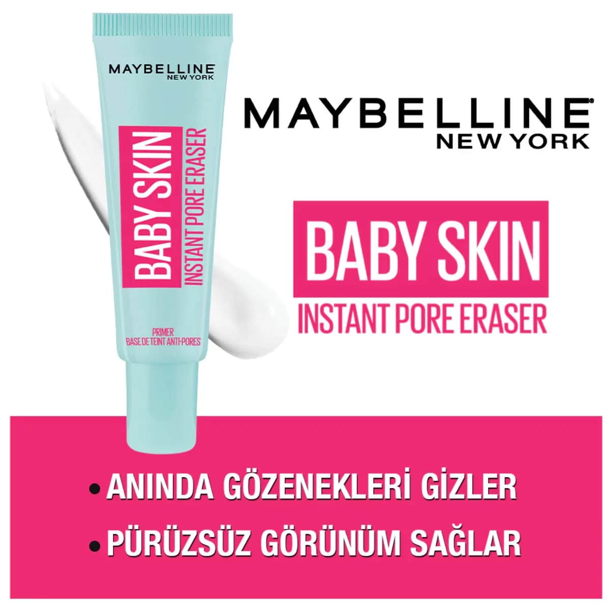 База под макияж Maybelline New York Baby Skin для скрытия пор