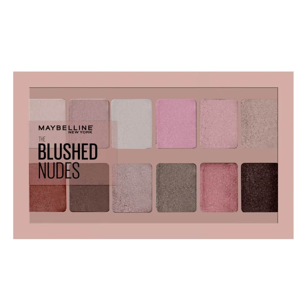 Палитра теней для век Maybelline New York The Blushed Nudes