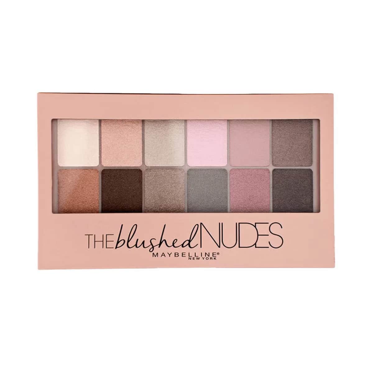 Палитра теней для век Maybelline New York The Blushed Nudes