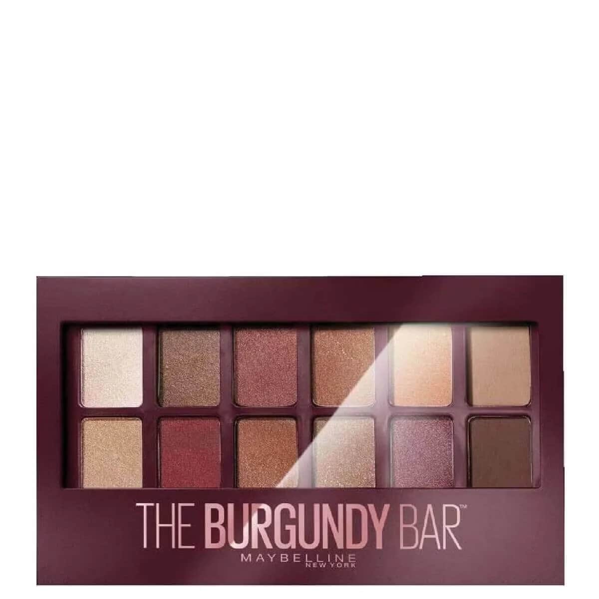 Палитра теней для век Maybelline New York The Burgundy Bar