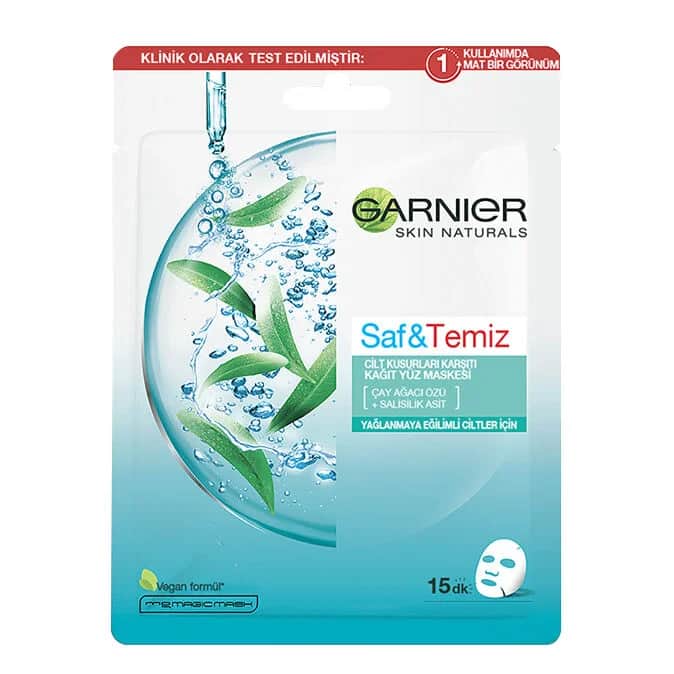 Маска для лица Garnier Pure And Clean 23 г