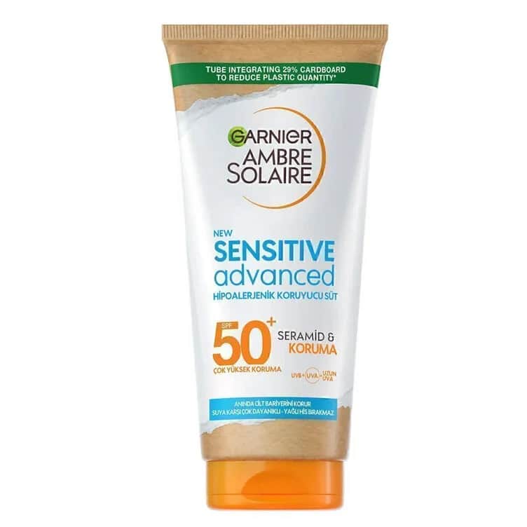 Гарньер Сентитив Эдвансед Солнцезащитное молочко SPF 50 175 мл