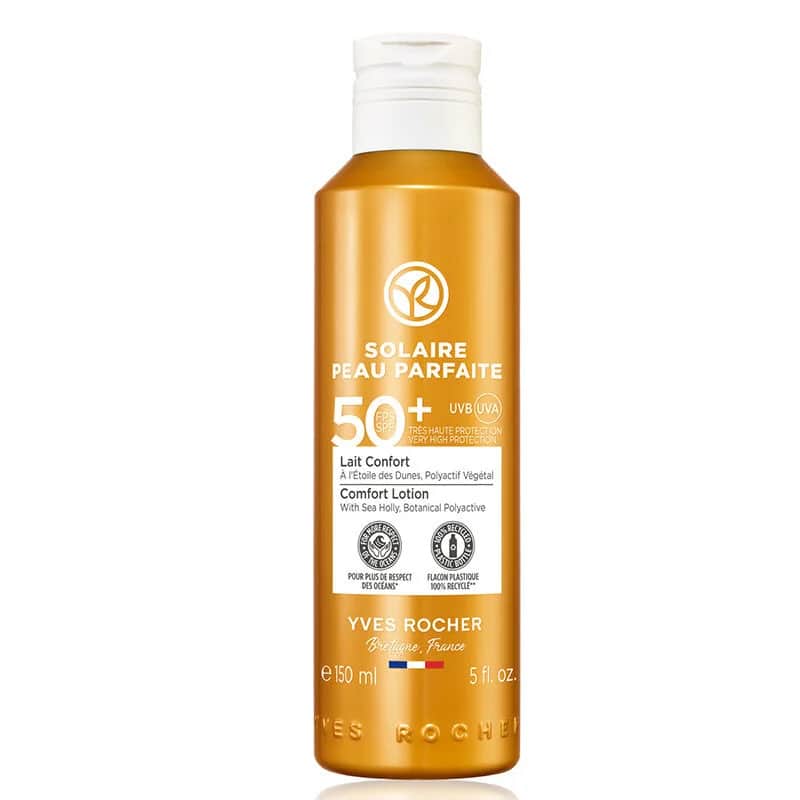 Солнцезащитное молочко Yves Rocher Пухлые Кожа SPF 50+ 150 мл