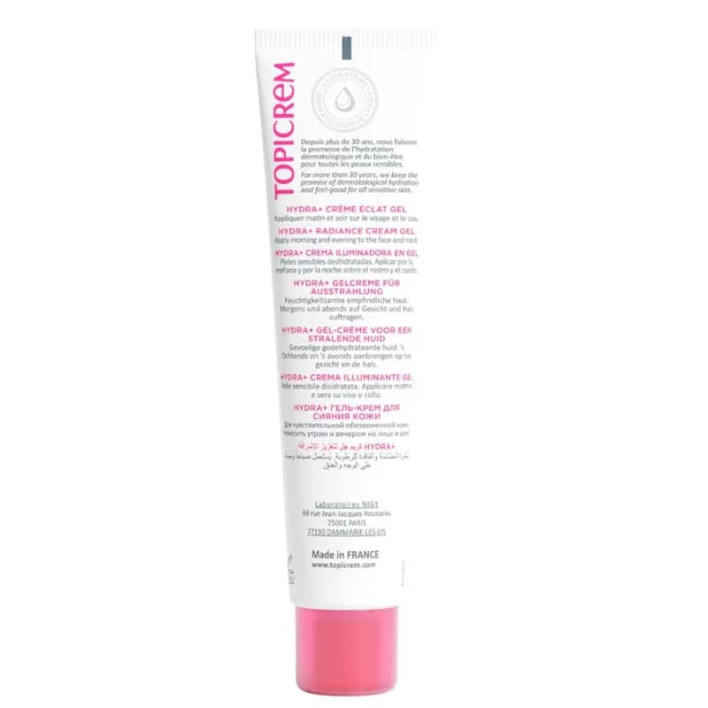 Гель для увлажнения Topicrem Hydra+ Radiance 40 мл