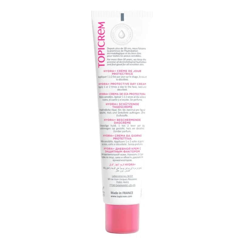 Крем для лица Topicrem Hydra+ SPF50 защитный дневной 40 мл