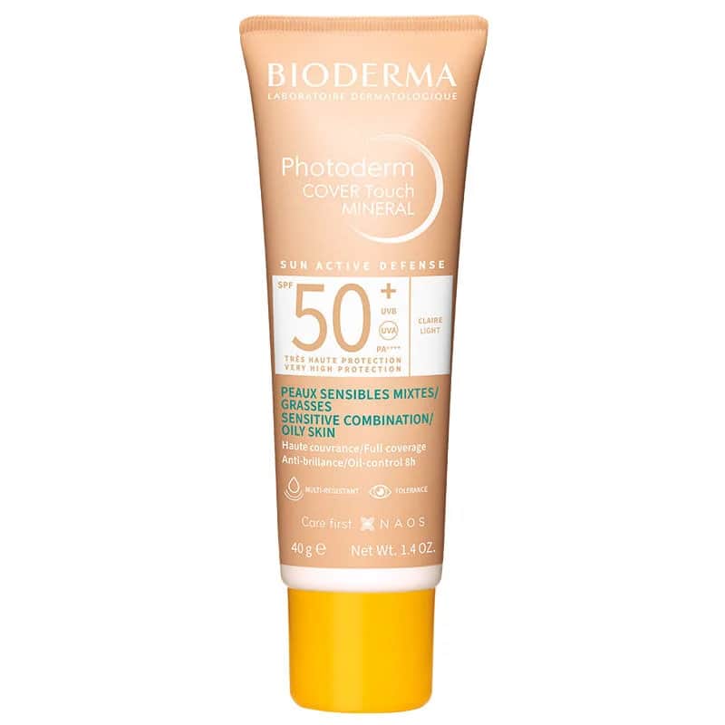Биодерма Фотодерм Ковер Тач SPF50 40 г - Светлый
