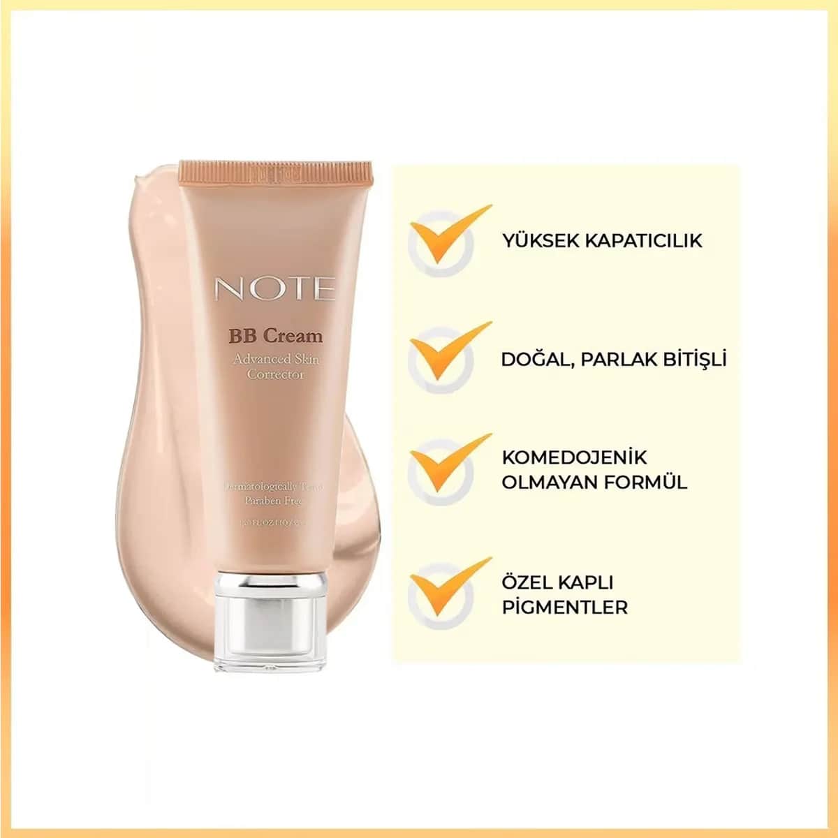 Крем BB Note Advanced Skin Corrector 100 фарфор