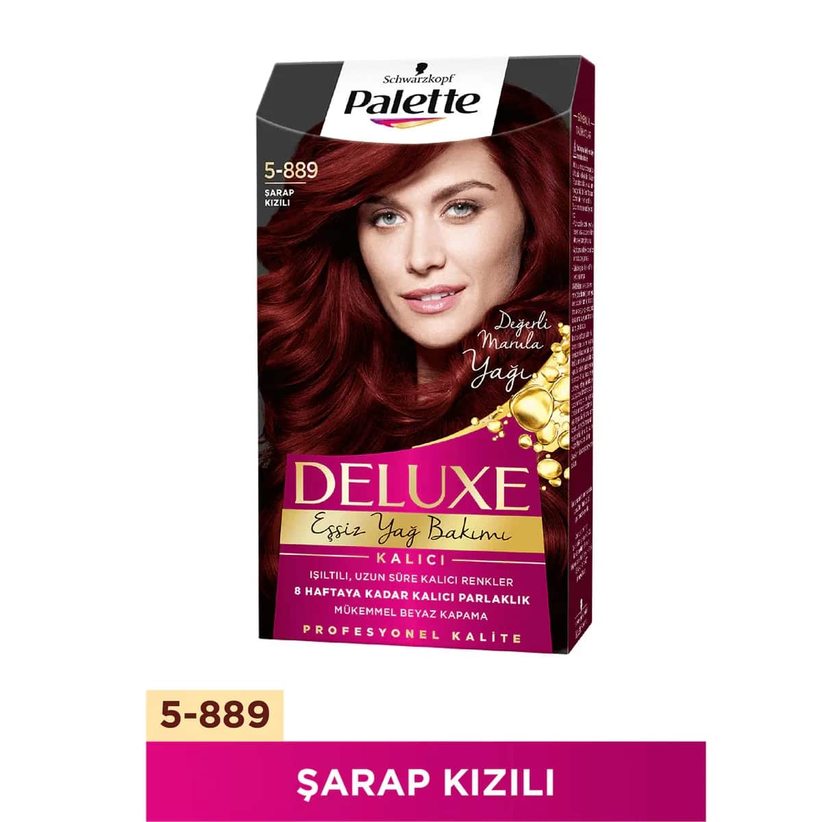 Краска для волос Palette Deluxe Винный красный № 5-889 50 мл