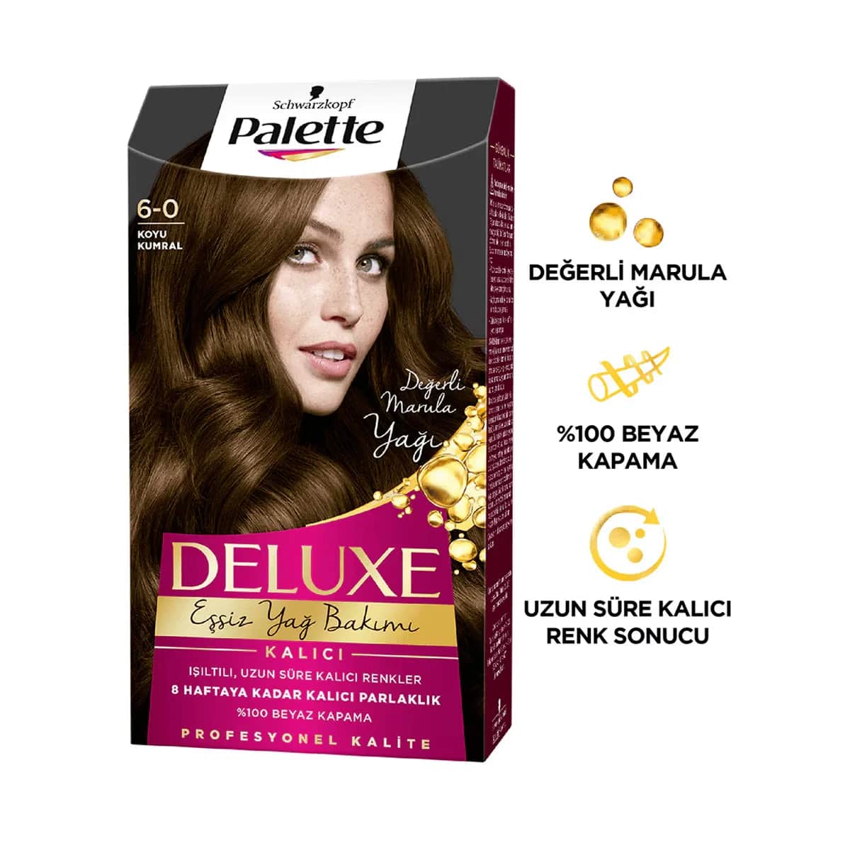 Краска для волос Palette Deluxe Темный блондин № 6-0 50 мл