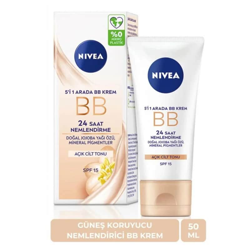 Крем BB Nivea 24-часовой увлажняющий SPF 15 50 мл