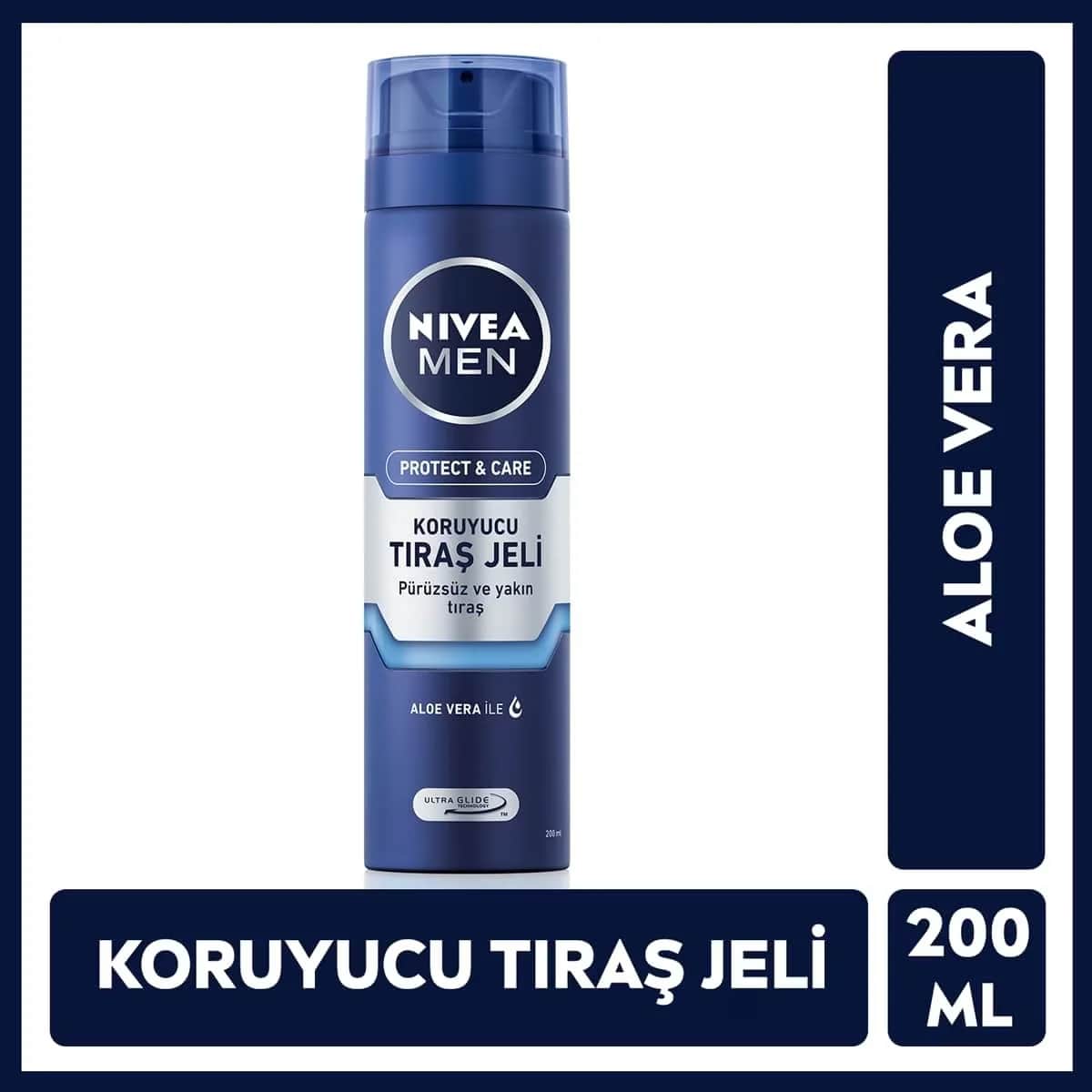Гель для бритья Nivea Men Protect And Care 200 мл