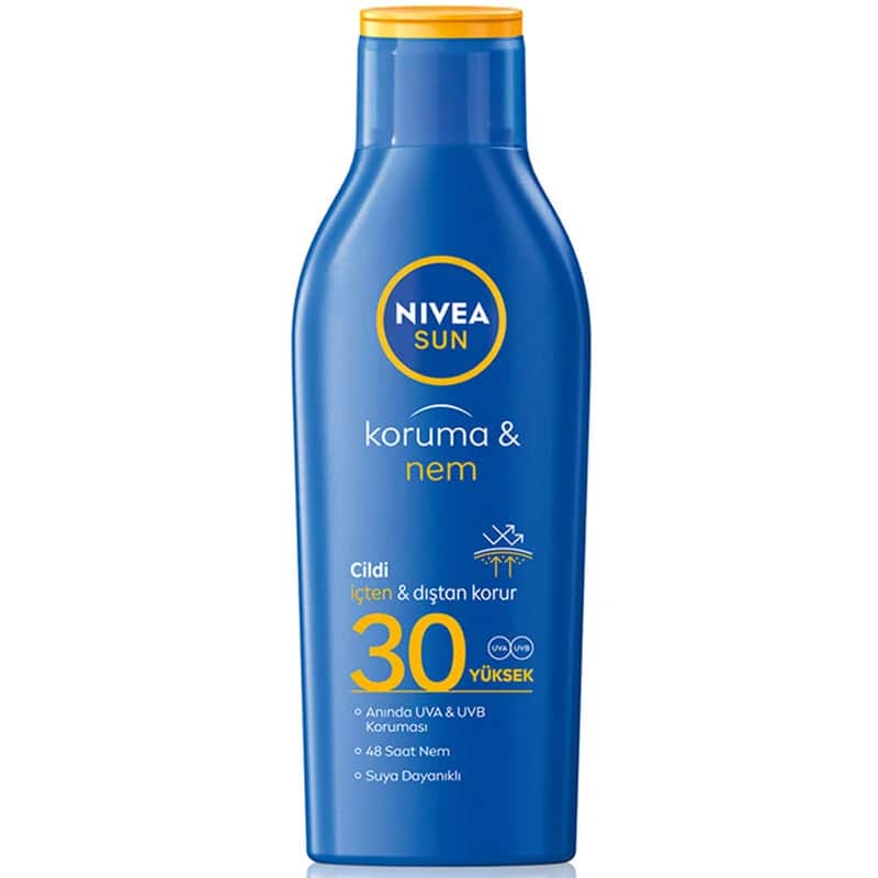 Солнцезащитный лосьон Nivea SPF 30 200 мл