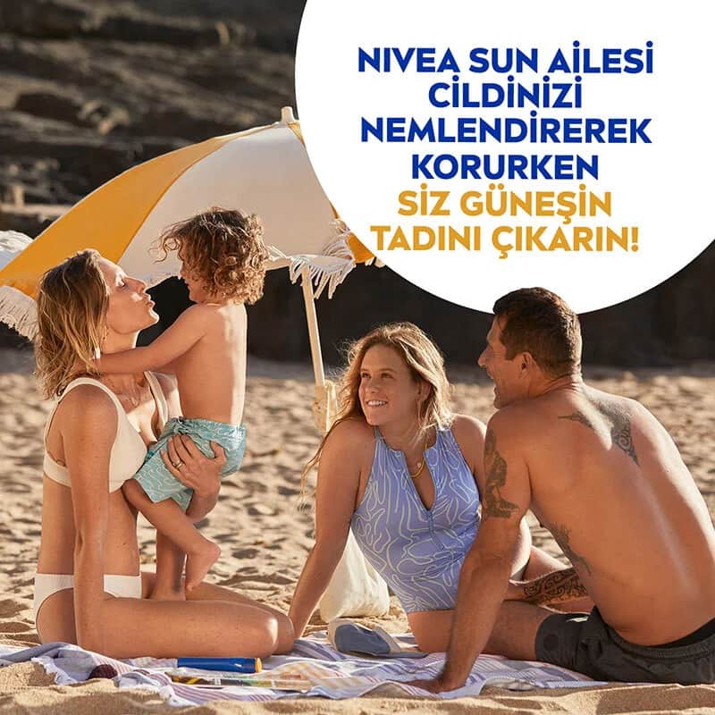 Солнцезащитный увлажняющий спрей для детей SPF 50 200 мл от Nivea