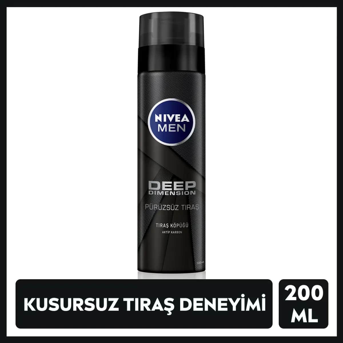 Пена для бритья Nivea Men Deep Dimension 200 мл