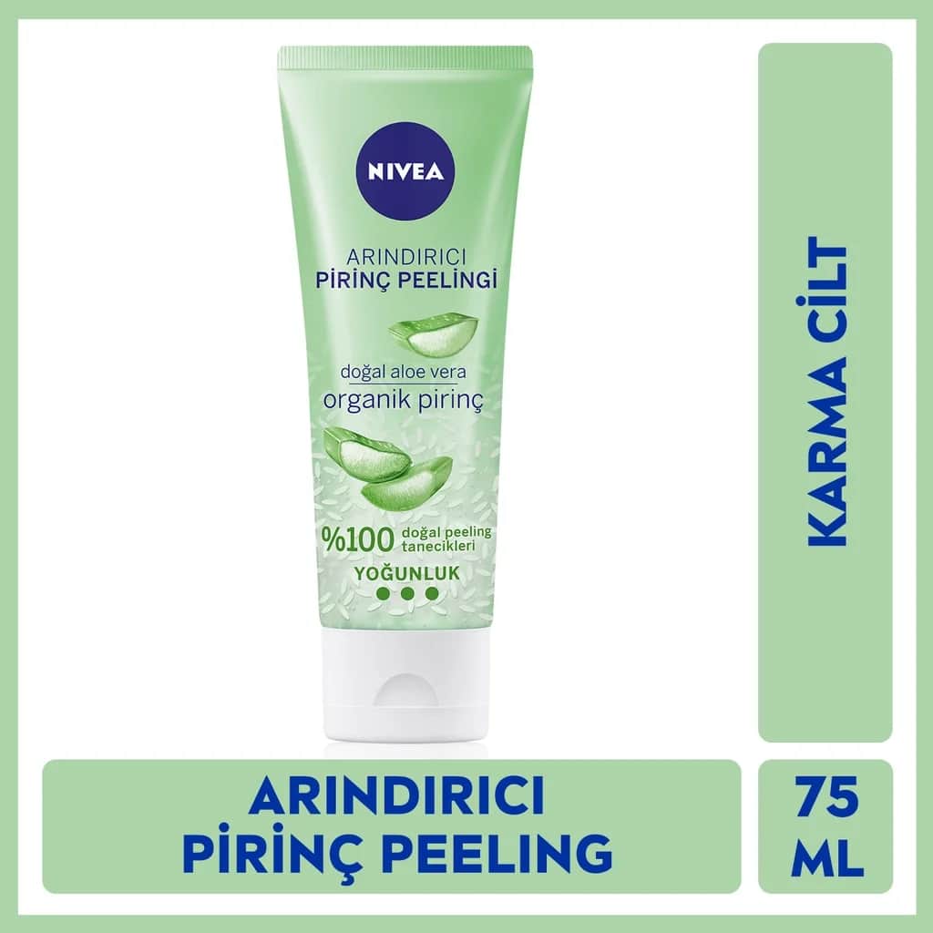Скраб для лица Nivea с рисом 75 мл