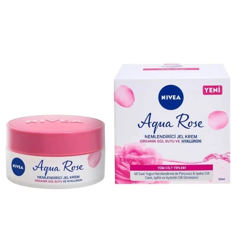 Гель-крем для увлажнения Nivea Aqua Rose 50 мл