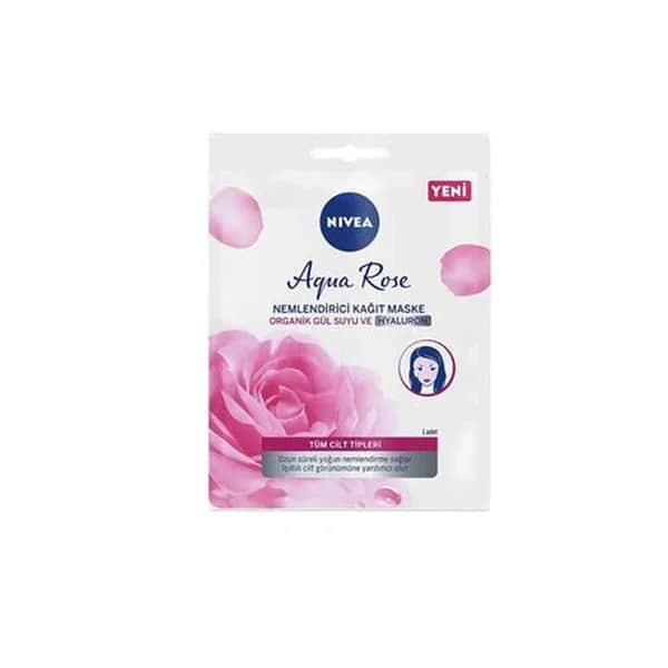 Маска для лица увлажняющая Nivea Aqua Rose 1 шт.