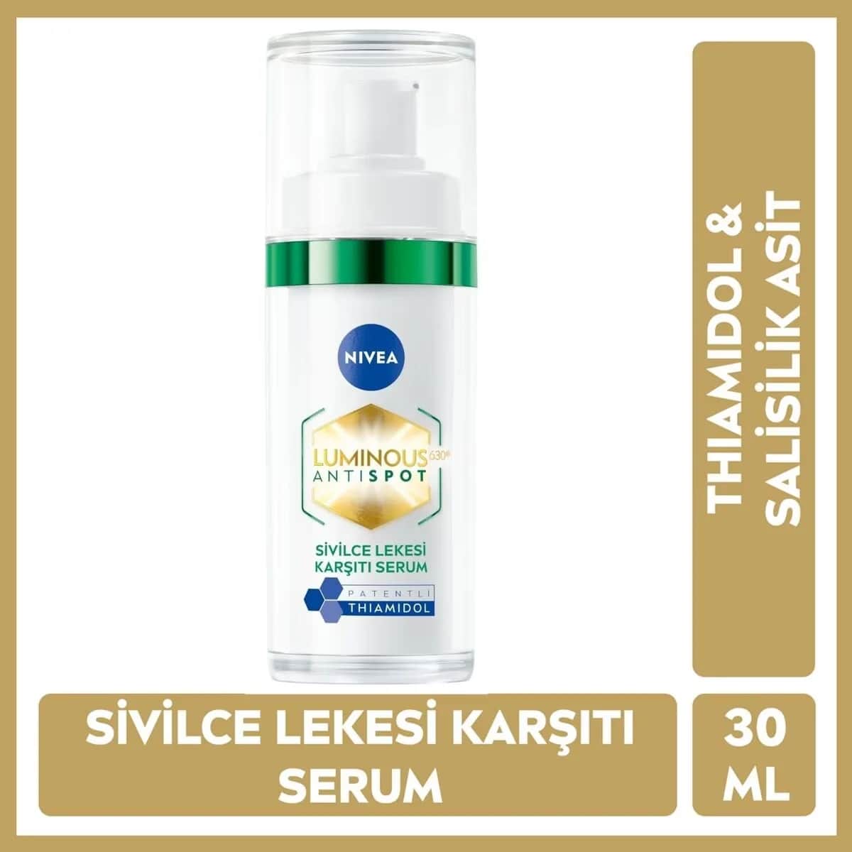 Сыворотка Nivea Visage Luminous 630 от пигментных пятен 30 мл