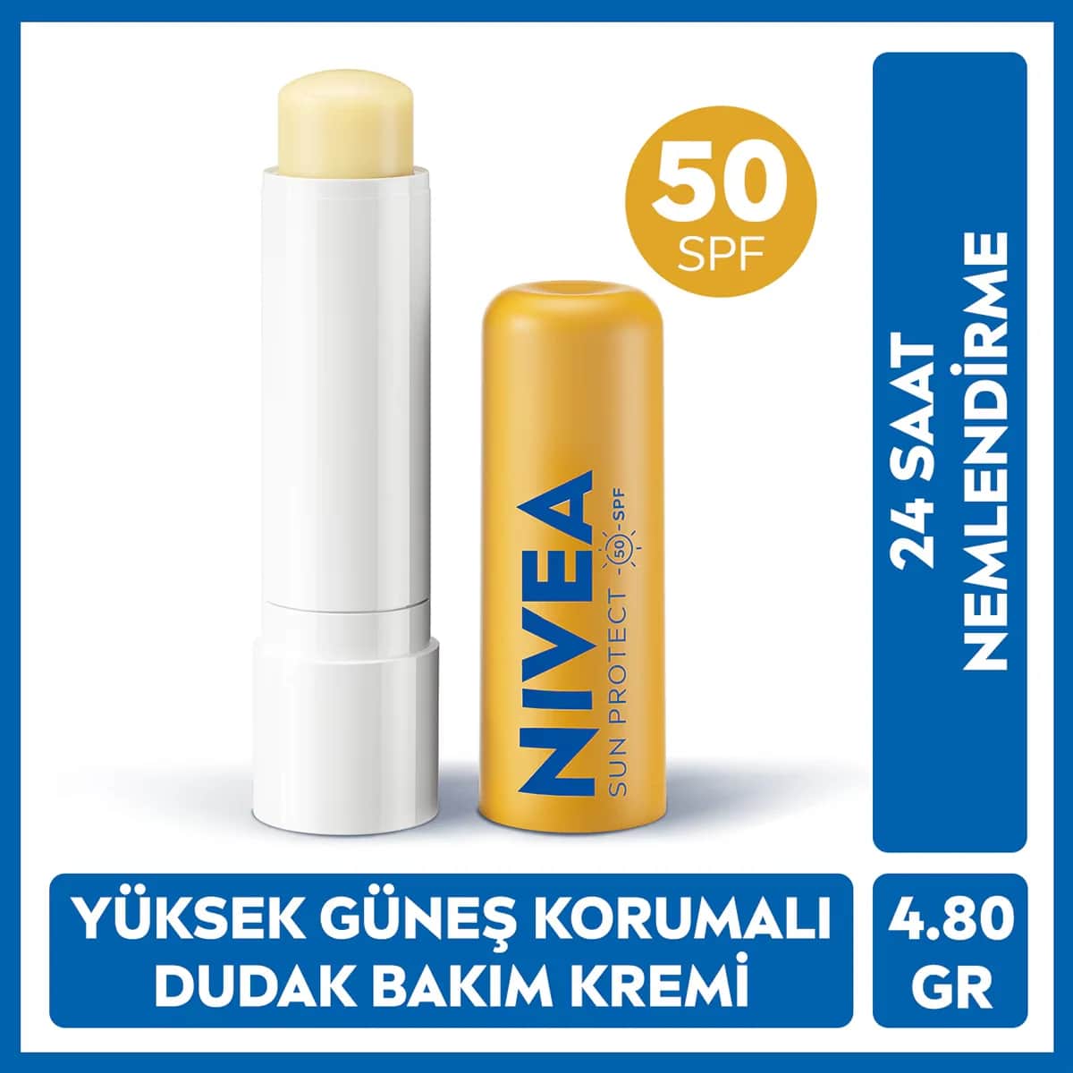 Бальзам для губ Nivea Sun SPF 50+ 4.8 г