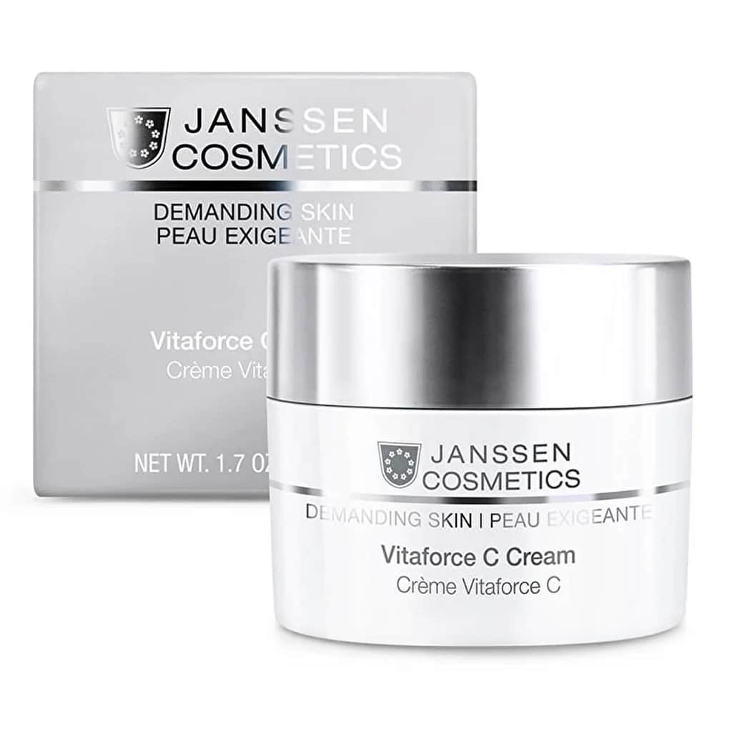Крем с витамином C для синтеза коллагена и эластина 50 мл от Janssen Cosmetics