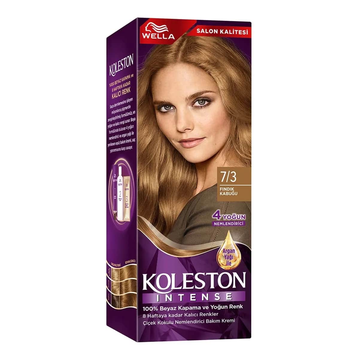 Краска для волос Wella Koleston Интенсивная 7/3 Ореховый Шелл