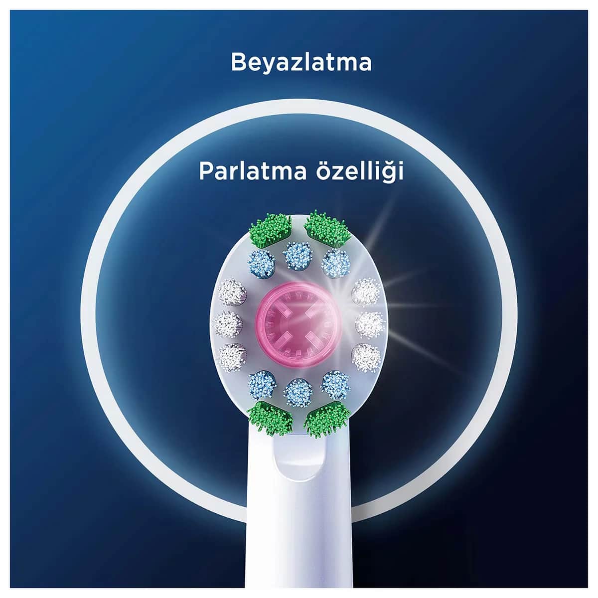 Насадки для зубной щетки Oral-B White 2 шт.