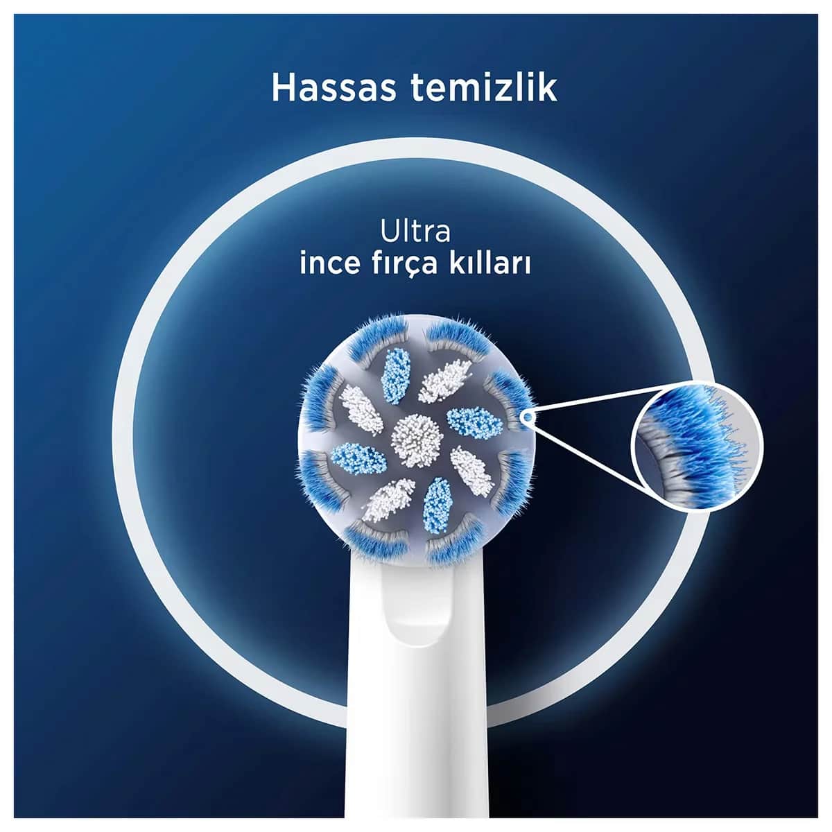 Набор сменных головок для зубной щетки Oral-B Sensitive Ultrathin 4 шт.