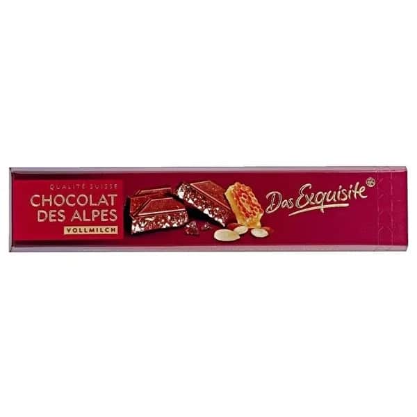 Эксклюзивный молочный шоколад с медом и миндалем 100 г от Das Exquisite