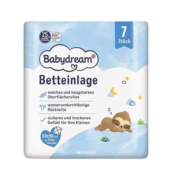 Защитный матрасник для детской кроватки Babydream 60x90 см 7 шт