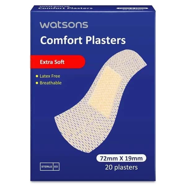 Пластырь Watsons Comfort 20 штук