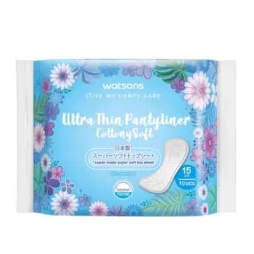 Прокладки Watsons Cottony Soft ультратонкие ежедневные без запаха 10 шт.