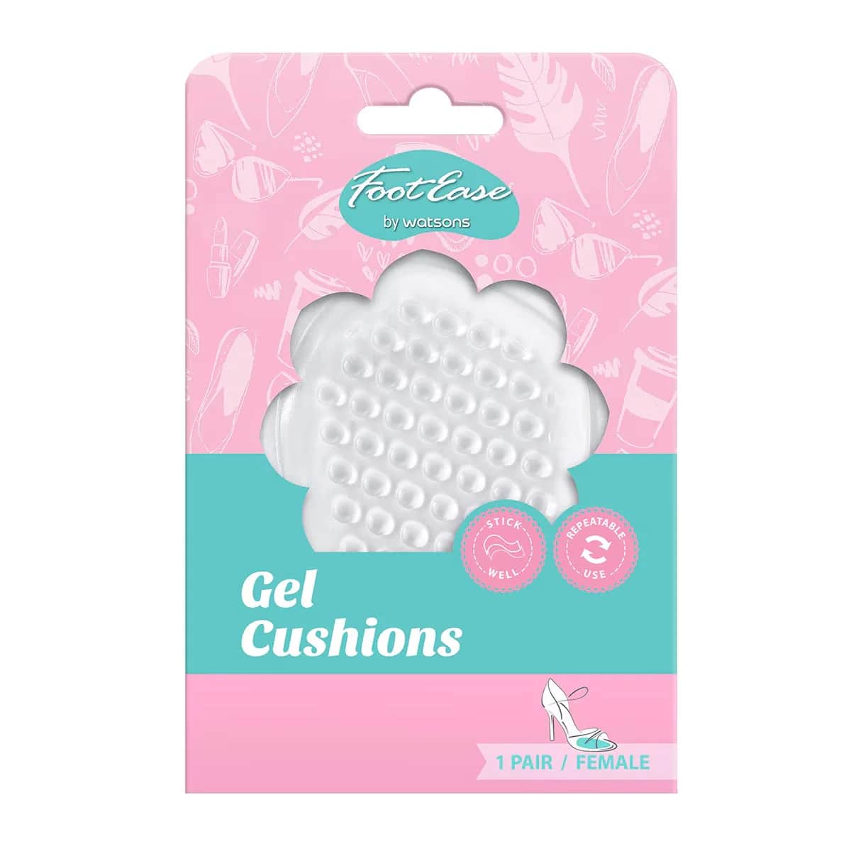Гелевые стельки для обуви Watsons Footease 1 пара