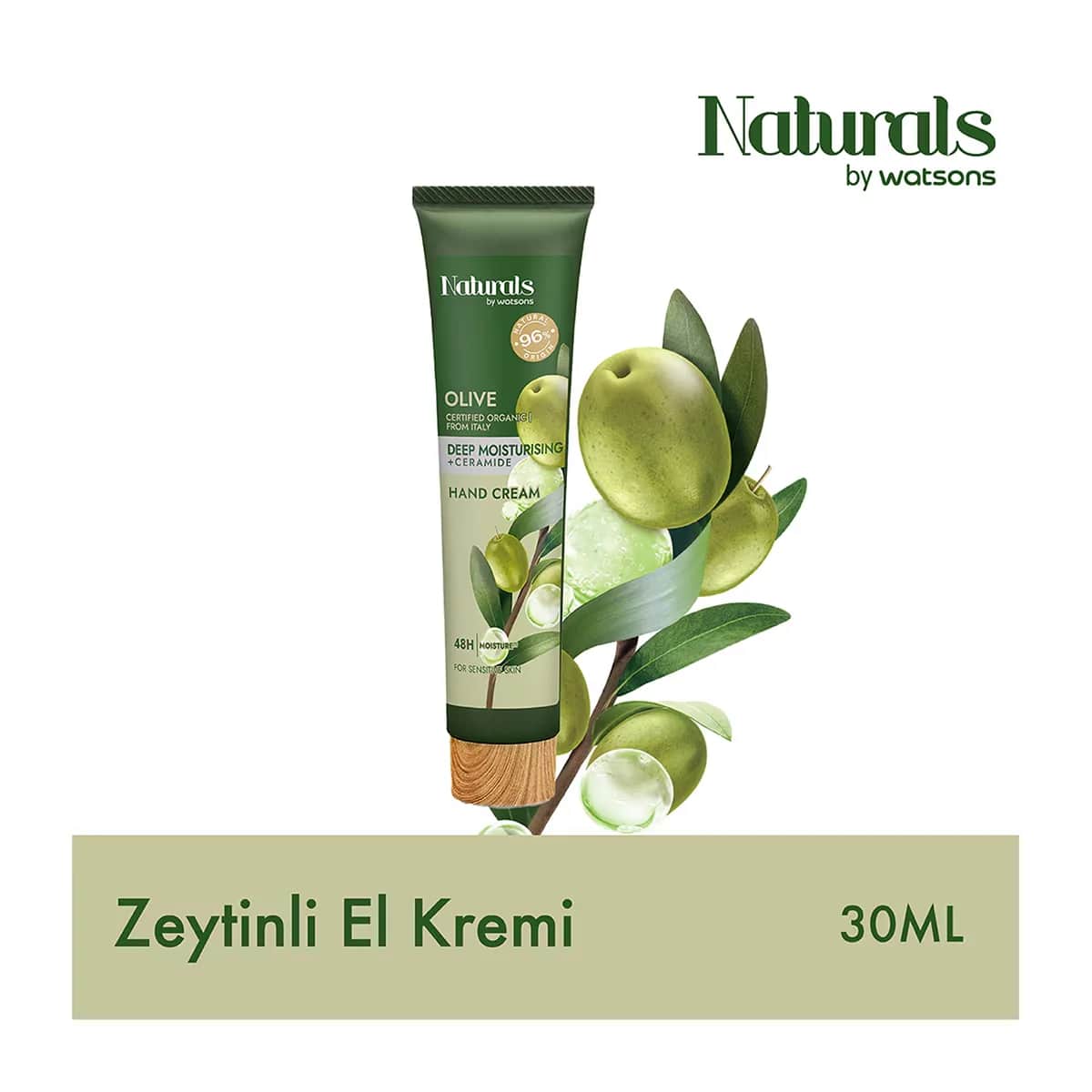 Оливковый крем для рук 30 мл от Naturals By Watsons