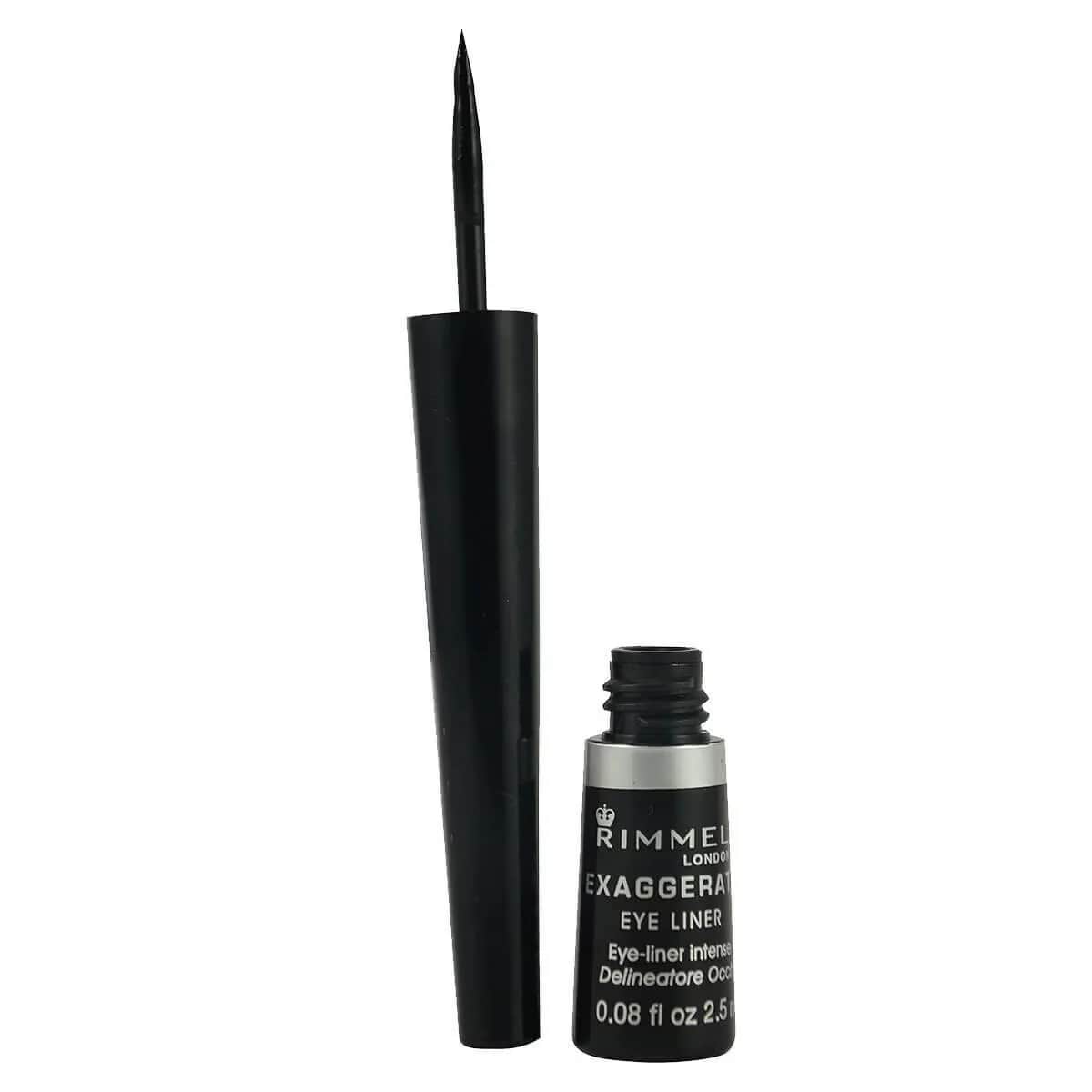 Жидкая подводка для глаз Rimmel London Exaggerate № 001 черная