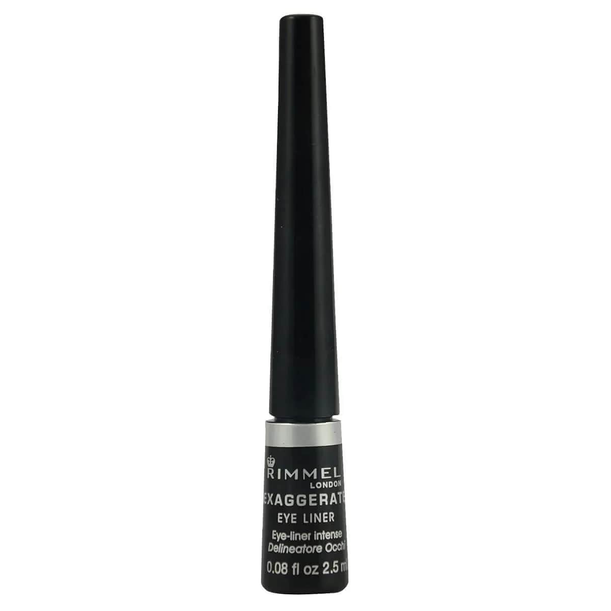 Жидкая подводка для глаз Rimmel London Exaggerate № 001 черная