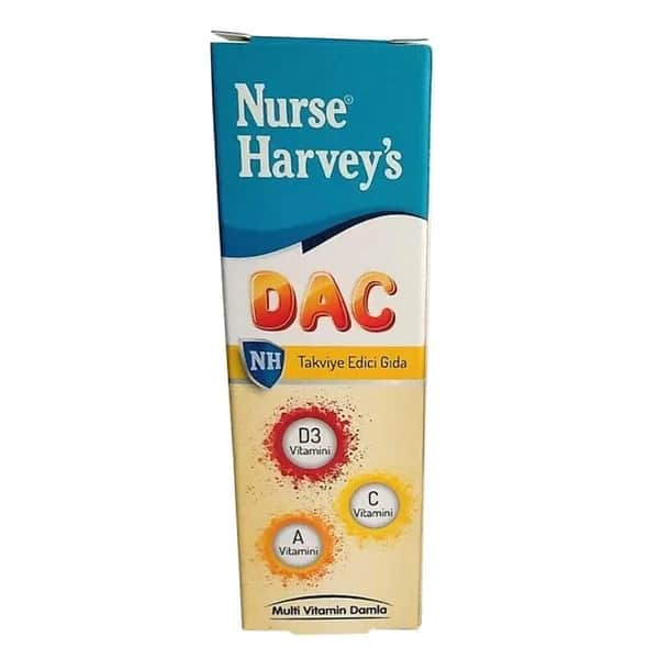 Мультивитаминные капли с апельсиновым вкусом 30 мл от Nurse Harveys